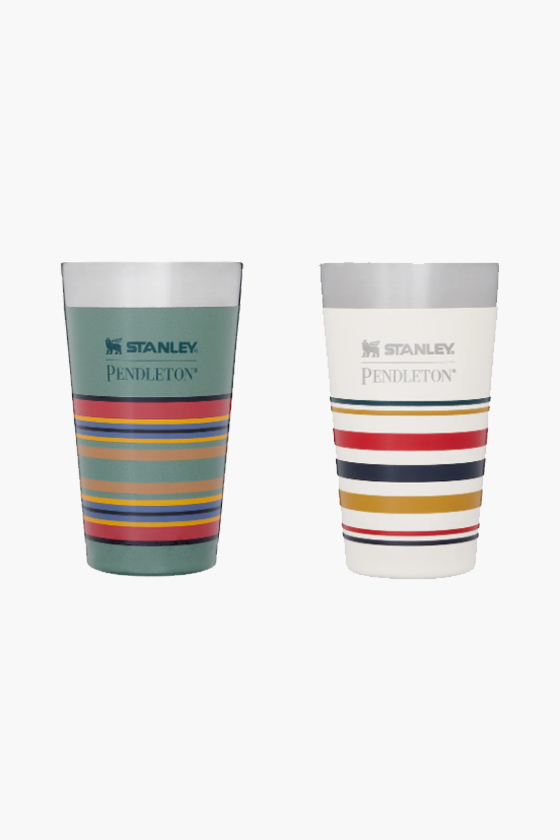 STANLEY X PENDLETON STACKING BEER PINT SET 2-PACK | 16 OZ