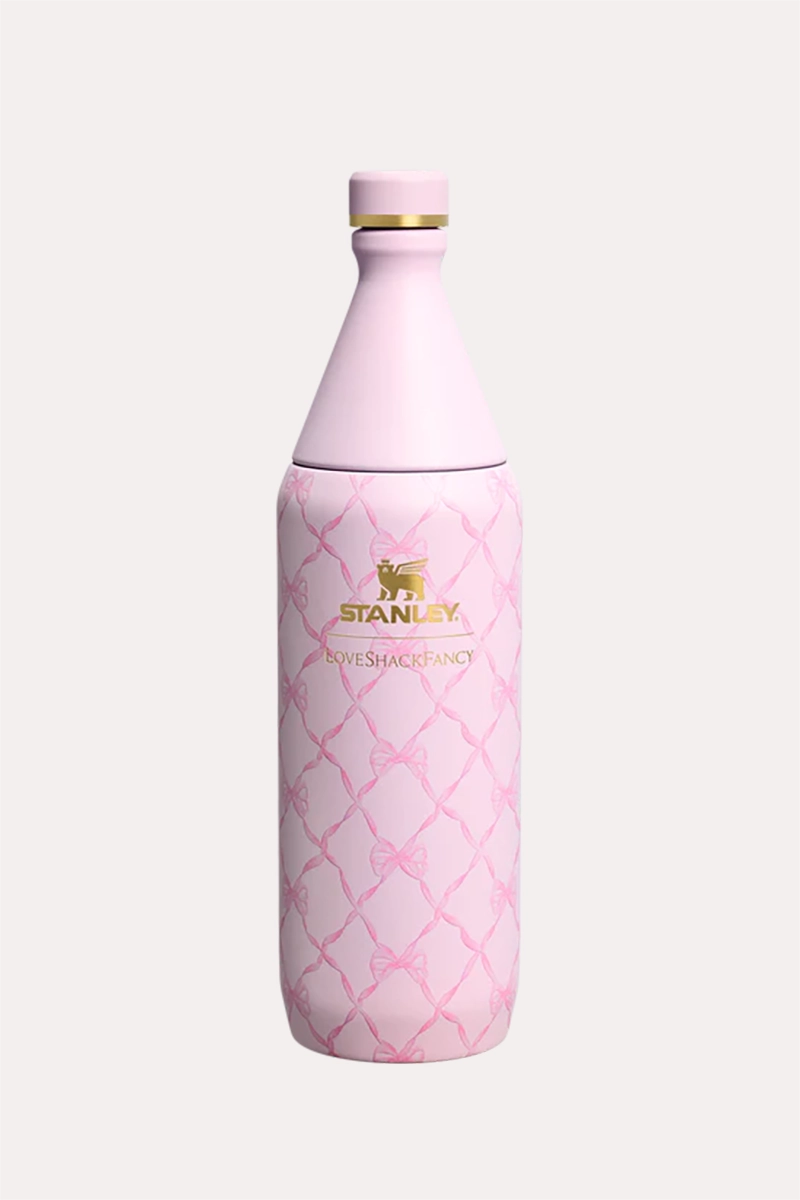 Stanley 1913 x LoveShackFancy Holiday All Day Slim Bottle丨34oz