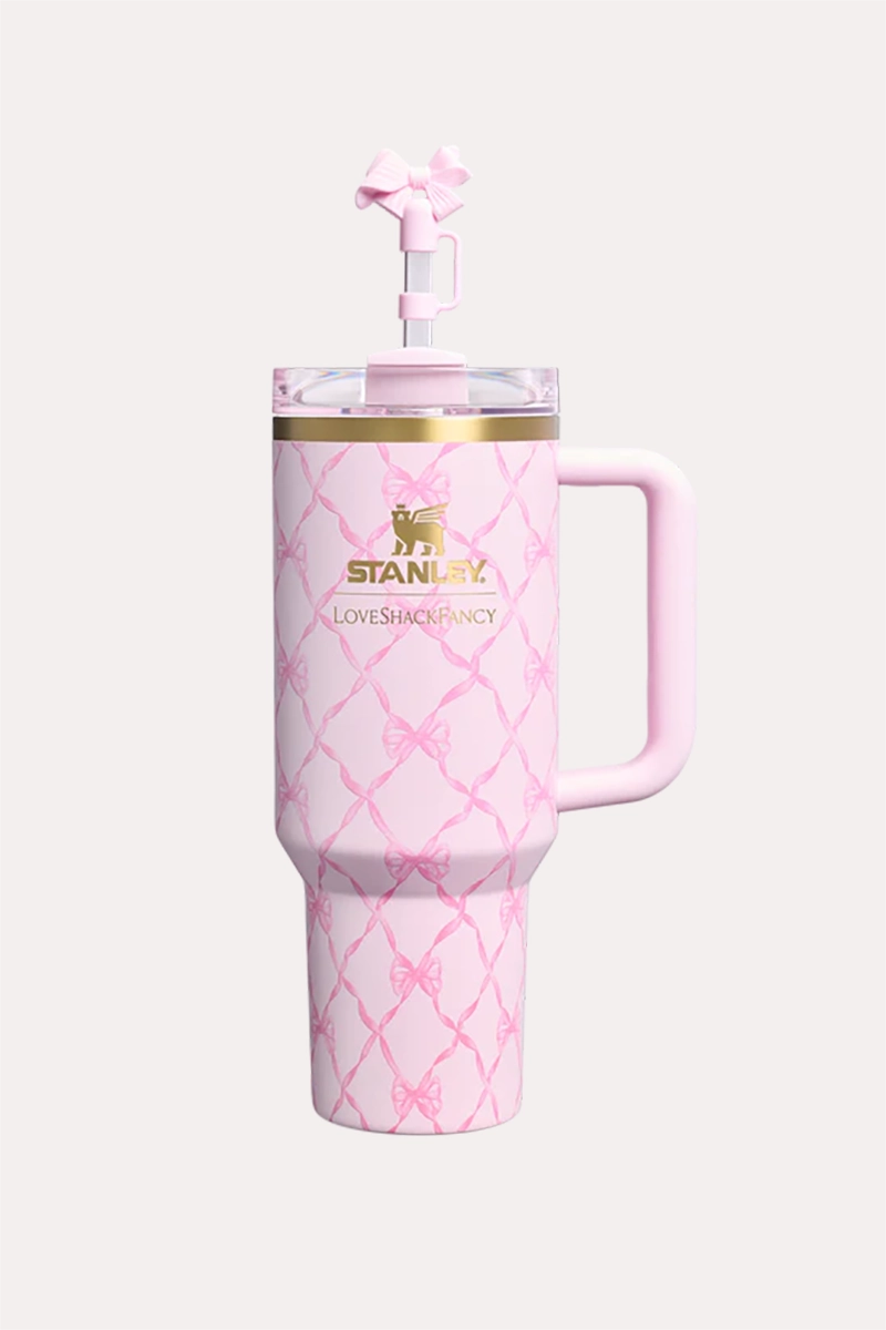 Stanley 1913 x LoveShackFancy Holiday Quencher® H2.0 Flowstate™ Tumbler丨40oz